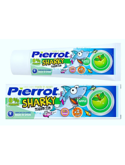 Детская зубная паста-гель с яблоком Piwy Apple Gel, Pierrot, 75 мл.