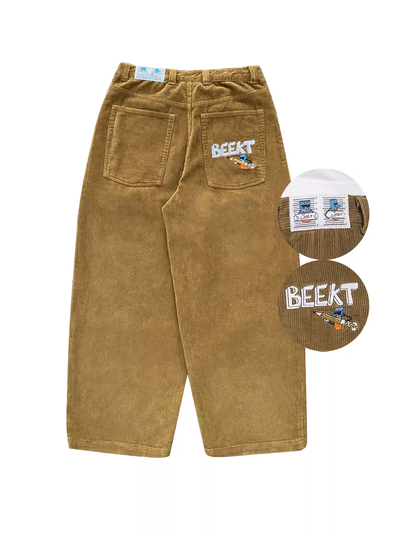 Джинсы Beekt Baggy Velvet Sand