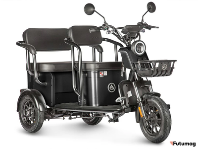 Электротрицикл Wanshida UM+ 60V 1000Вт черный