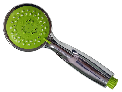 Лейка душевая 047 GS гидромассажная 3 режима 215х85мм в 2 цветах Beige Lime