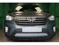 Защита радиатора Hyundai Creta 2016- chrome PREMIUM