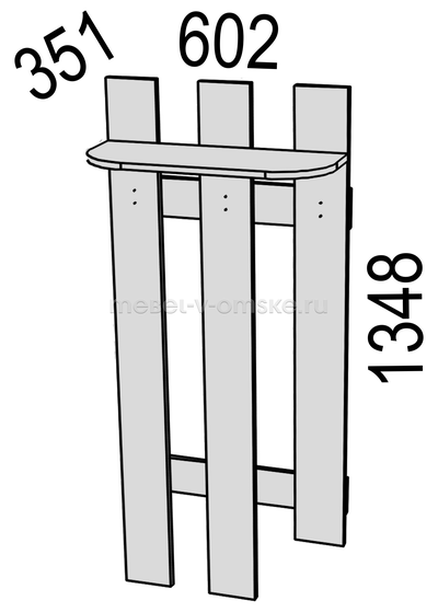 Вешалка Мила