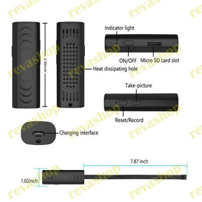 Микрокамера WiFi мини камера для видеонаблюдения Full hd 1080p