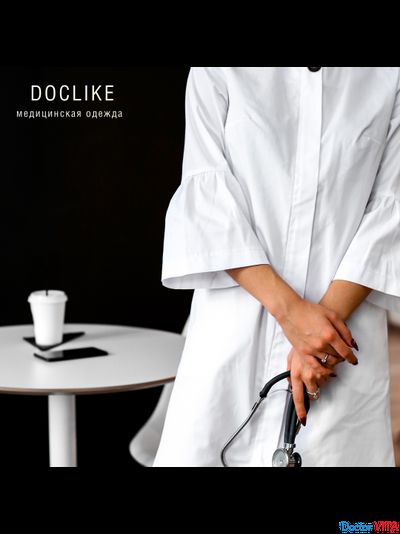ПЛАТЬЕ DOCLIKE DL301 белое