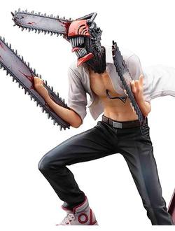 Фигурка 1/7 Человек-бензопила (Chainsaw Man S-Fire)