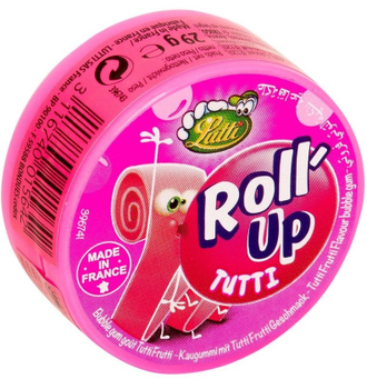 Жевательная резинка Roll Up Tutti Frutti (1метр) 29g (24 шт)