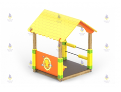 1353 Беседка «Солнце» малая