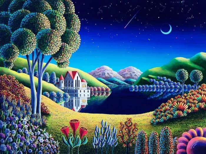 Фантастическая живопись Энди Расселла