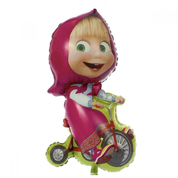 Маша на велосипеде