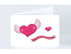 Обложка на зачетную книжку #7 на День влюблённых, 14 февраля