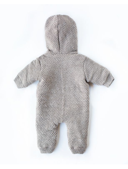 Комбинезон с подкладом бежевый