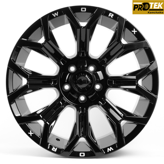 Комплект дисков R20 10,0J ET-19 5*127/5*139,7 WORX 821 Черный (80331)