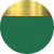 royal green / светлое золото