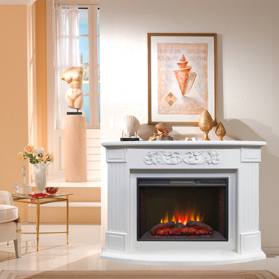 Угловой камин Венеция WT с очагом Sparta 25.5 LED