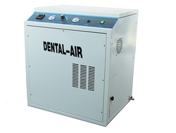 КОМПРЕССОР ВОЗДУШНЫЙ БЕЗМАСЛЯНЫЙ DENTAL AIR 3/24/39 (В КОЖУХЕ), ресивера 24 л