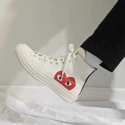 Доставка  в Россию Кеды Converse Ком  Де Гарсон Плэй 150205C