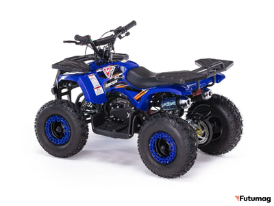 Детский квадроцикл MOTAX GRIZLIK MINI ES BW синий