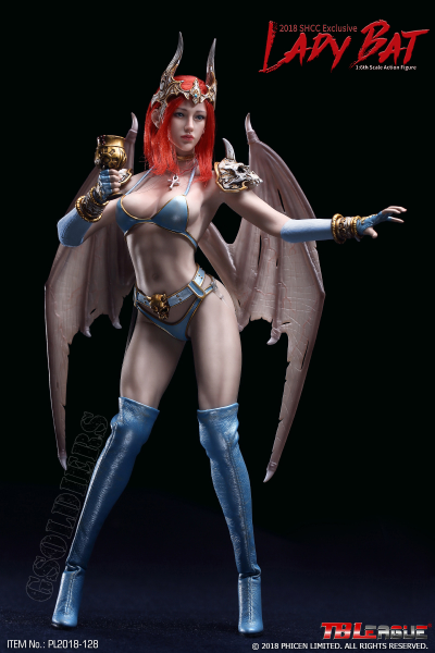 Леди Бэт ФИГУРКА 1/6 scale Lady Bat Figure Mermaid Melody Pichi Pichi Pitch (PL2018-128) - TBLeague