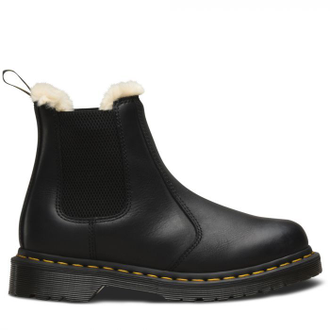 БОТИНКИ DR. MARTENS (доктор мартинс) 2976 LEONORE ЗИМНИЕ ЧЕРНЫЕ