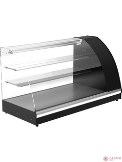 Витрина холодильная Carboma A57 VM 1,2-1 (ВХС-1,2 Арго XL) черная