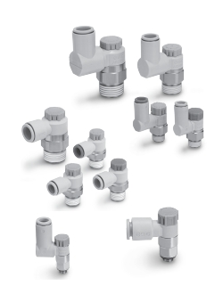 Прямой/угловой тип с нажимной фиксацией