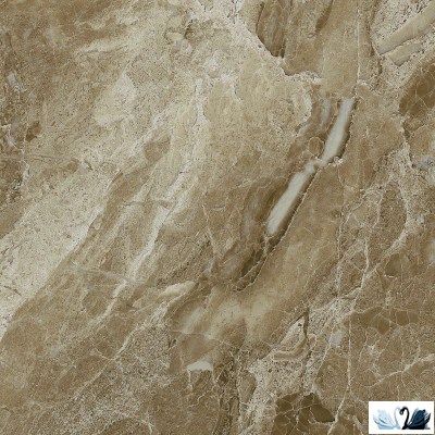 Керамогранит Eurotile Prada GP Brown 41,2x41,2 см под мрамор