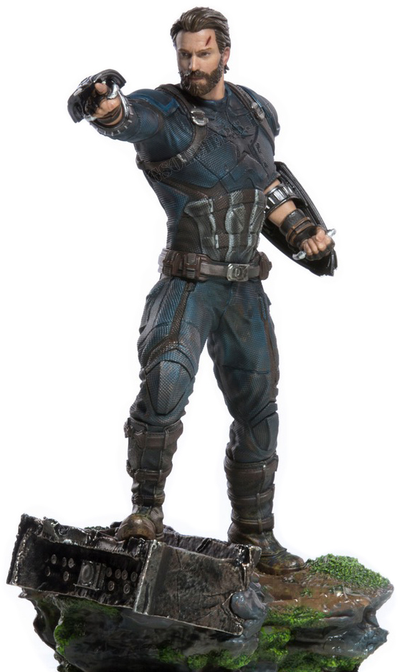 Капитан Америка (Мстители: Война бесконечности) КОЛЛЕКЦИОННАЯ ФИГУРКА (статуэтка) 1/10 Marvel Captain America Scale 1/10 - Avengers: Infinity War - Iron Studios