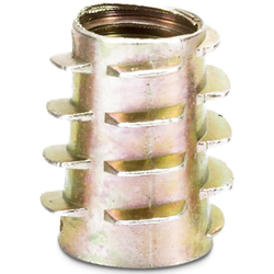 Мебельные футорки с разорванной резьбой (без шляпки)