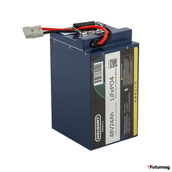 Литиевый тяговый аккумулятор Gelbert LiFePO4 (48V/24Ah/30А/1,152Wh) BT/Display