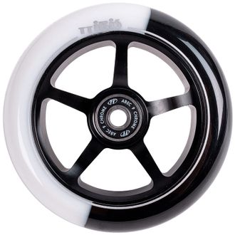Купить колесо Tech Team Iris (Black/White) 110 для трюковых самокатов в Иркутске