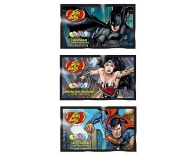 Джелли Белли Жевательные конфеты 28гр  пакет  МИКС СУПЕРГЕРОЕВ (30)