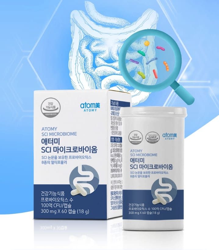 8 штаммов пробиотиков SCI уровня Атоми