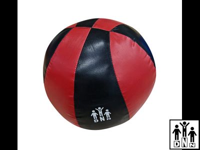 Мяч медбол 2кг из тента. Диаметр 18 см DNN
