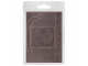 Обложка для паспорта натуральная кожа гладкая, "Герб", горизонтальная, коричневая, BRAUBERG, 237186
