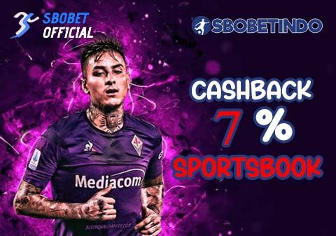 Cashback 7% Sportsbook