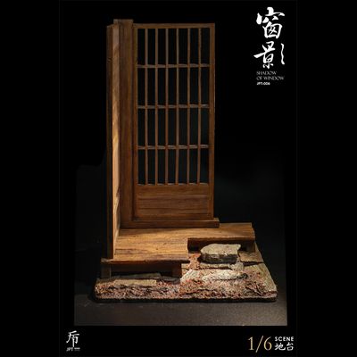 Диорама "Фрагмент японского дома" - КОЛЛЕКЦИОННАЯ ДИОРАМА 1/6 Shadow of window (JPT-006) - JPT Design ? POP COSTUME
