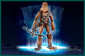 # 75530 Сборная Фигура «Чубакка» / “Chewbacca” Buildable Action Figure (2017)