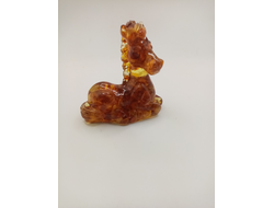 Лошадь янтарь заливка