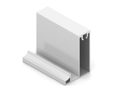 Рамка широкая нижняя Slim Line L=...мм. БЕЛЫЙ ГЛЯНЕЦ   AV0589.VP540.WHGPC.CJ  ARISTO