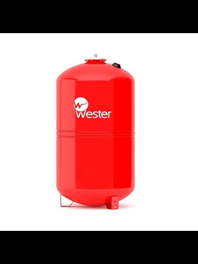 Мембранный расширительный бак для отопления, 50 л, 5 бар/100°C, Wester WRV50