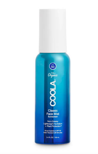 Coola Classic Face Organic Sunscreen Mist SPF 50 - Солнцезащитный мист для лица