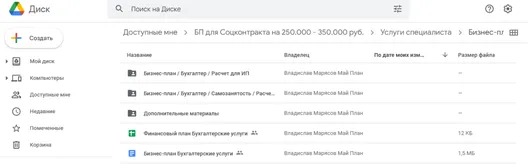 В материалах Вы получите бизнес-план в 2-х форматах — Word и Excel