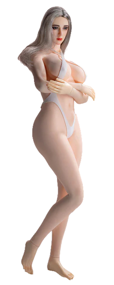 Супер-подвижное бесшовное женское тело с головой (ТЕЛОИД) 1/6 PLLB2020-S52  Super Flexible Seamless Female Body Figure - PHICEN (TBLeague)