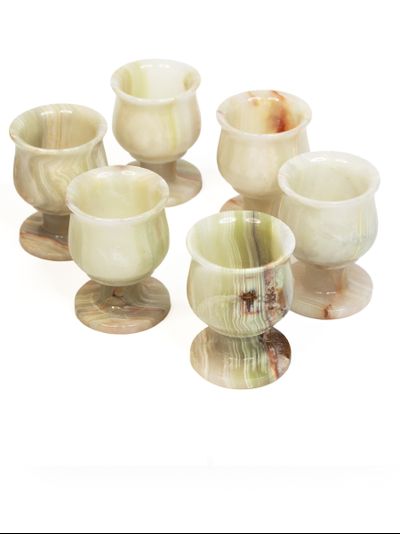 Набор из 6-ти рюмок, оникс