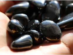 Гематит, галтовка в ассортименте (20-23 мм, вес около  7-9 г) №15177