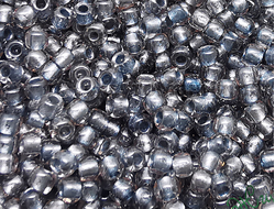 Toho 11/0 288 Inside-Color Crystal/Metallic Blue Lined / Окрашенный изнутри хрусталь/синий металлик