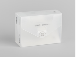 Картотека UniqCardFile Standard 40 GEN2 для 100 карт (прозрачная)