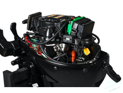 Лодочный мотор Hidea HDF9.9HES-IB (212 см3) (электростартер и АКБ)