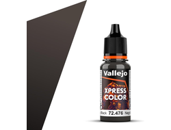 Vallejo: Краска акриловая Xpress Color 72.476 "Greasy Black"