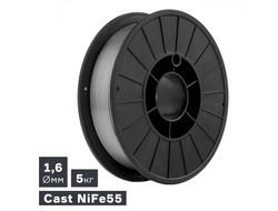Проволока сварочная для сварки чугуна (Cast NiFe 55), Ø 1,6 мм, 5 кг